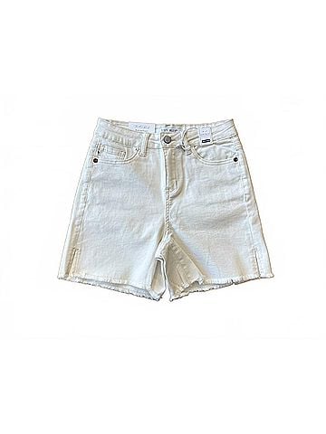 Judy Blue Women's Waikiki Short in Ecru (view 1)