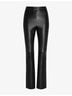 Commando Solid Black Faux Leather Flared Legging in Black Size XS - photo 6