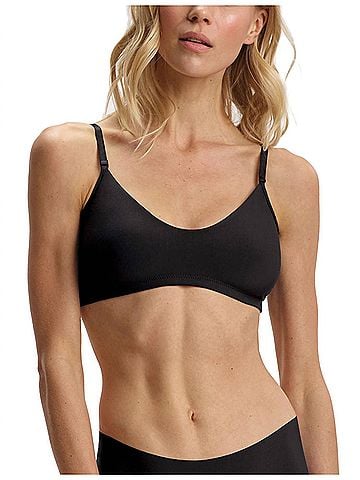 Commando Butter Bralette in Black (view 2)
