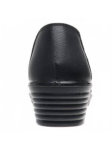 Pierre Dumas Women's Karen-40 Slip-On Loafers in Black (view 2)