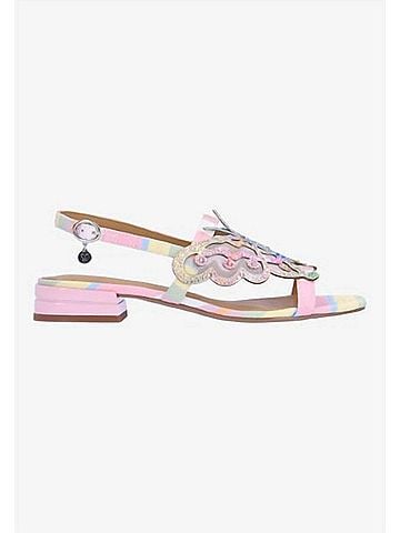 J. Renee Women's Leona Sling Back Sandals in Pastel Multi Fabric (view 1)