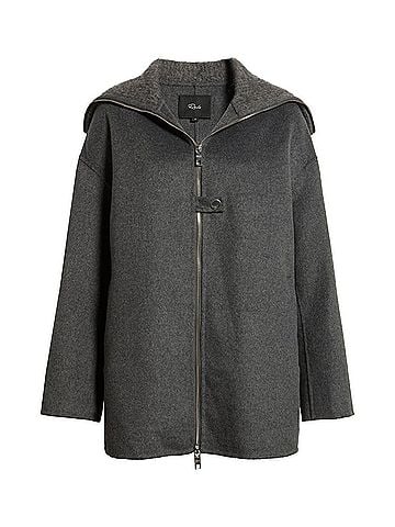 Rails Silves Jacket in Charcoal (view 1)