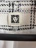 Anne Klein Plaid White Black Blazer Size XL - photo 3