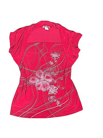 Body Central Short Sleeve Blouse (view 1)