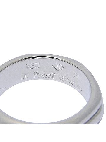 Piaget Piaget Possession Ring, 8.7g, 18K White Gold, Size #51 (approx. US), Rotating. (view 2)