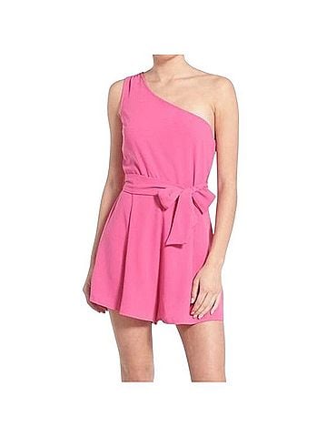 Leith One Shoulder Romper Romper (view 1)