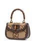 Gucci White Small Bamboo Top Handle Small One size - photo 3
