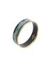 Hermes Leather Goods Blue Enamel Bangle MM One size - photo 1