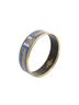 Hermes Leather Goods Blue Enamel Bangle MM One size - photo 1