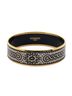 Hermes Leather Goods Gray Enamel Bangle MM One size - photo 2