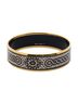 Hermes Leather Goods Gray Enamel Bangle MM One size - photo 3