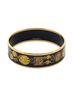 Hermes Leather Goods Black Enamel Bangle MM One size - photo 3