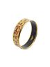 Hermes Leather Goods Yellow Enamel Bangle MM One size - photo 1