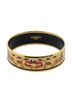 Hermes Leather Goods Yellow Enamel Bangle MM One size - photo 2