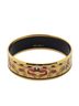 Hermes Leather Goods Yellow Enamel Bangle MM One size - photo 3