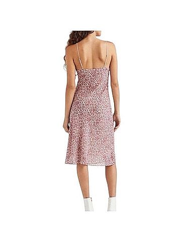 7 For All Mankind Seamed Chiffon Slip Dress Casual Dress (view 2)