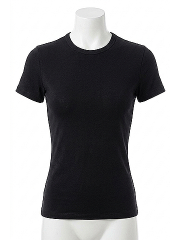 SKIMS Soft Smoothing Seamless T-Shirt in Eclipse (view 1)
