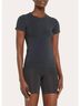SKIMS Black Soft Smoothing Seamless T-Shirt in Eclipse Size S - photo 5