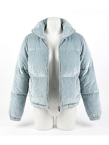 TCEC Puffer in Dusty Blue (view 1)