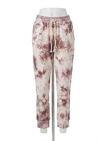 Pol Tie Dye Jogger in Wild Berry Splash (view 1)