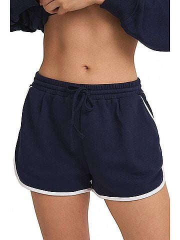 Gilli Laken High Rise Shorts in Navy (view 2)