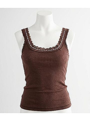 Free People Only You Tank in French Roast (view 1)