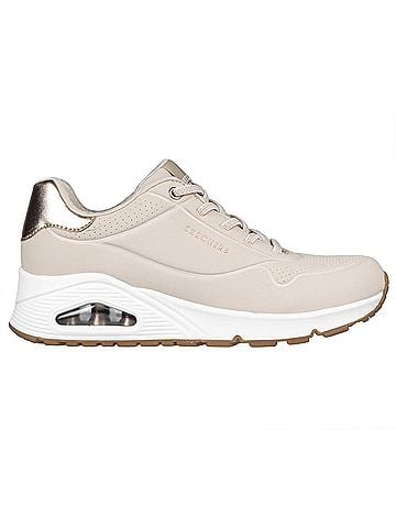 Skechers Women's Uno Shimmer Away Sneakers (view 1)