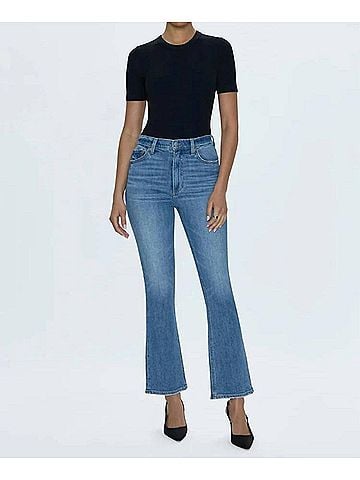 Pistola Krista Straight Leg Jean in Vibrant (view 2)
