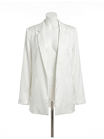 Glam All The Lights Blazer in White (view 1)