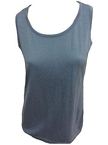 Angel Bra Friendly Tank Top in Sky Blue (view 2)