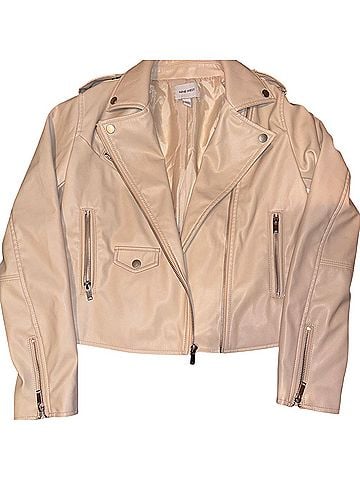 Nine West Faux Leather Jacket (view 2)