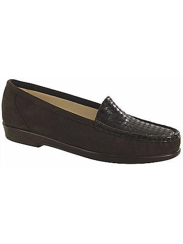 SAS Women's Simplify Loafer in Brown Tetris (view 1)