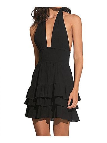 Elan Martinique Dress in Black (view 2)