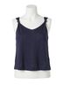 Bobi Solid Blue Double Knot Tank Top in Seaside Size S - photo 1