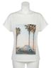 Dantelle Graphic White Coastal Cruiser Graphic Tee in White Size M - photo 1