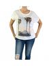 Dantelle Graphic White Coastal Cruiser Graphic Tee in White Size M - photo 2