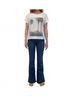 Dantelle Graphic White Coastal Cruiser Graphic Tee in White Size M - photo 6