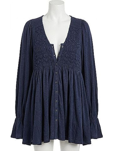 Free People Don'T Call Me Baby Top in Jazzberry (view 1)