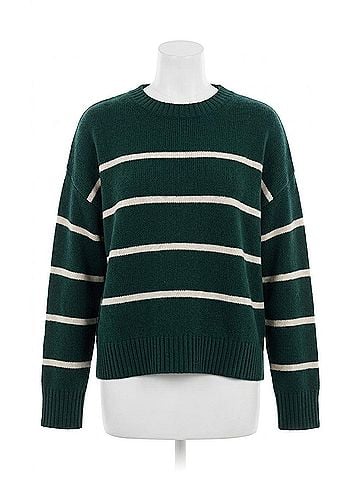 John & Jenn Roscoe Sweater in Spruce (view 1)