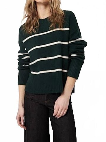John & Jenn Roscoe Sweater in Spruce (view 2)