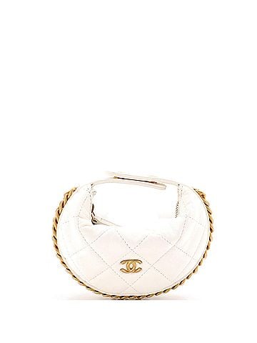 Chanel Chain Around Hobo Pouch Quilted Lambskin Extra Mini (view 1)