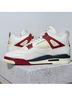 Nike White Red Gray Sneakers Size EU 39 - photo 6