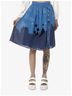 Disney 100% Polyester Blue Black Casual Skirt Size S - photo 3