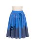 Disney 100% Polyester Blue Black Casual Skirt Size S - photo 1
