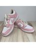 Nike 100% Leather Color Block Pink White Sneakers Size 4 - photo 6