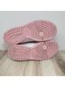 Nike 100% Leather Color Block Pink White Sneakers Size 4 - photo 7