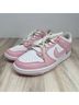 Nike 100% Leather Color Block Pink White Sneakers Size 4 - photo 8