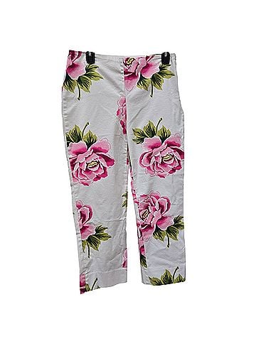 Rampage Floral Capri Casual Pants (view 1)