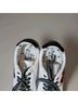 GROUND UP Polka Dots Marled White Black Red Sneakers Size 8 1/2 - photo 7