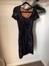BCBGMAXAZRIA Floral Blue Cocktail Dress Size S - photo 4